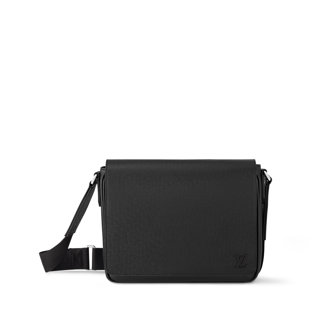 Louis Vuitton PPM Taiga メッセンジャー District PM Messenger Bag - Luxury Taiga Leather Black | LOUIS VUITTON
